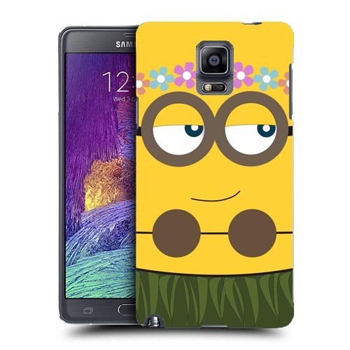 Indoors Pledge Somatic cell Husa Samsung Galaxy Note 4 N910 Silicon Gel Tpu Model Minion Girl -  HuseColorate.ro