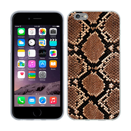 shortly within picture Husa iPhone 6 iPhone 6S Silicon Gel Tpu Model Animal Print Snake -  HuseColorate.ro