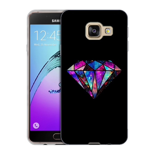 reins Hates Invoice Husa Samsung Galaxy A3 2016 A310 Silicon Gel Tpu Model Diamond Black -  HuseColorate.ro