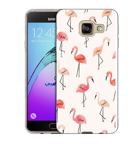 Envision umbrella rotation Husa Samsung Galaxy A3 2017 A320 Silicon Gel Tpu Model Flamingo Pattern -  HuseColorate.ro