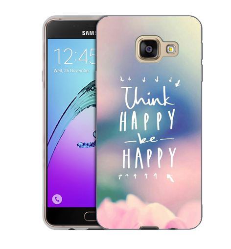 Eat dinner Repellent Alleviate Husa Samsung Galaxy A3 2017 A320 Silicon Gel Tpu Model Think Positive -  HuseColorate.ro