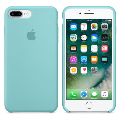 Conqueror article home delivery Husa Originala Apple iPhone 7 Plus si iPhone 8 Plus Silicon Ocean Blue -  HuseColorate.ro