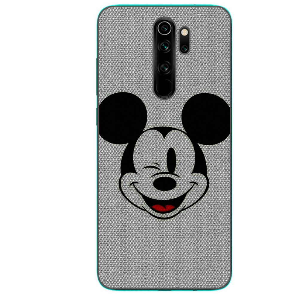 Noble Independent shot Husa Xiaomi Redmi Note 8 Pro Silicon Gel Tpu Model Mickey - HuseColorate.ro