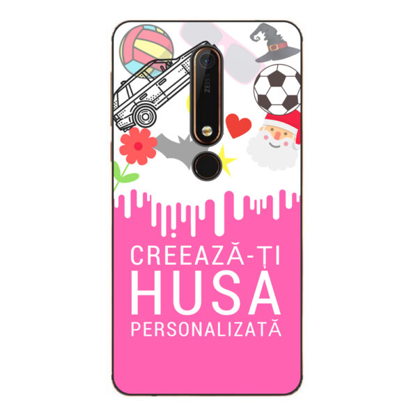 Husa Personalizata Nokia 6.1 2018 Silicon Gel Tpu