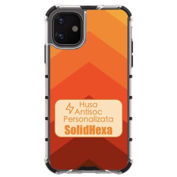 Husa Personalizata Apple iPhone 11 Antisoc SolidHexa