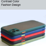 Husa Color Button Bumper Camera Protection Silicon TPU2